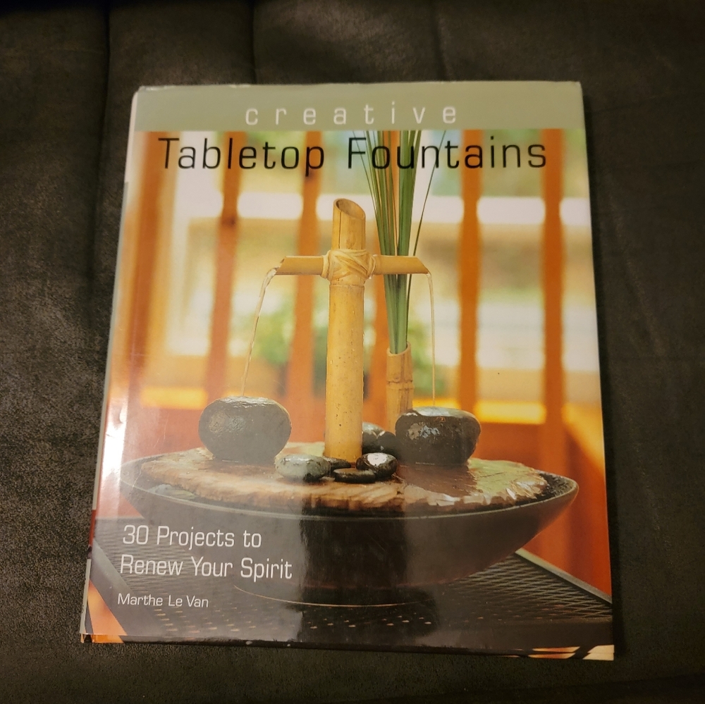 Creative Tabletop Fountains‎ by Marthe Le Van  Hardbook